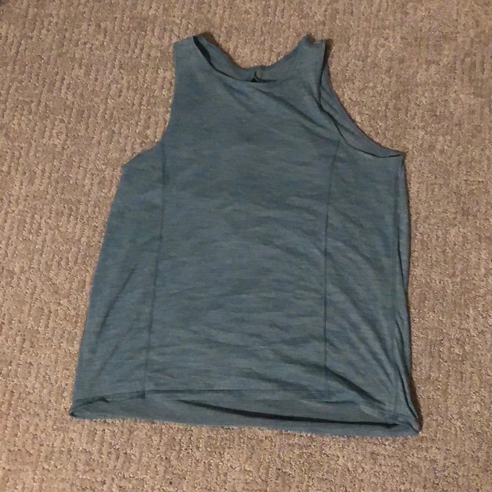 Blue Lululemon Tank